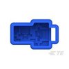 Te Connectivity FF 250 PLUG HSG 2P NYLON BLUE 172129-5